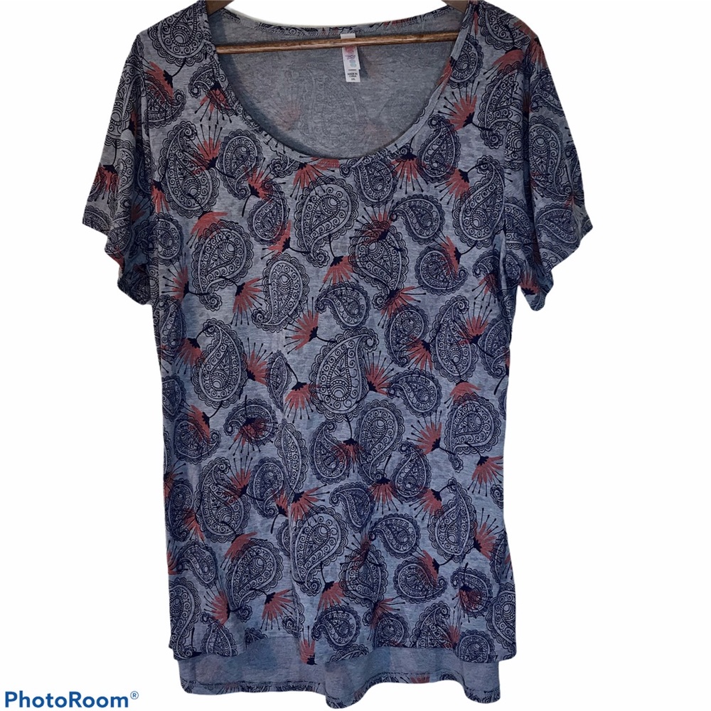 LuLaRoe Scoop Neck Simply Comfortable Top 2X
